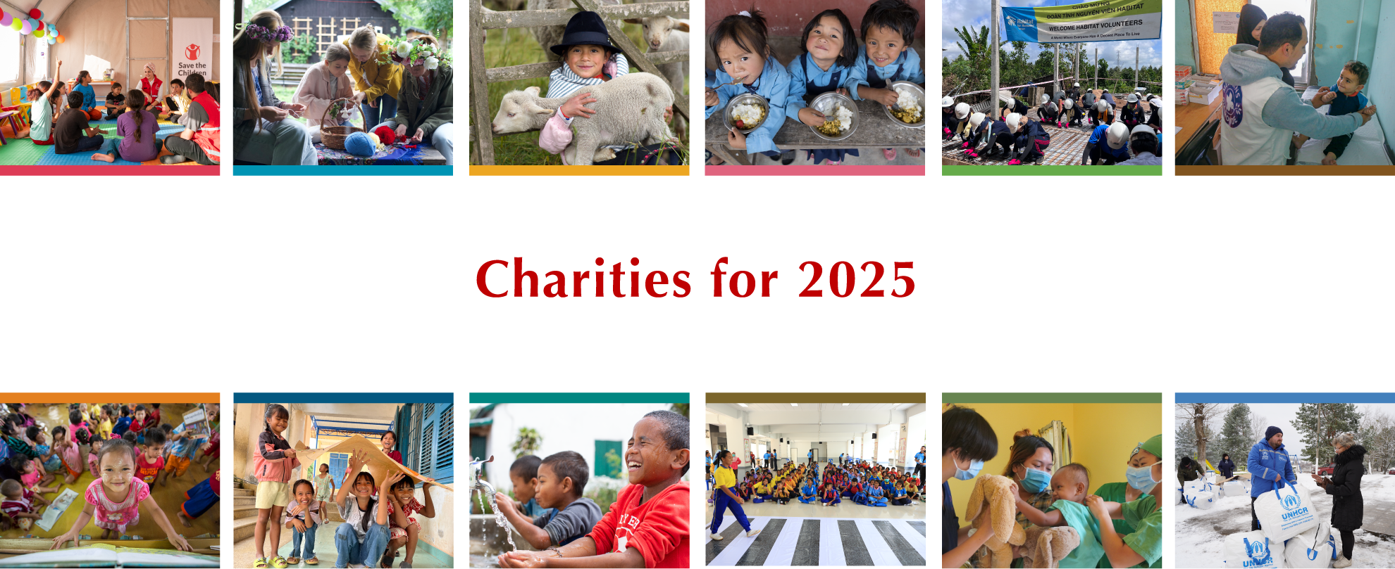 charities for 2025 VN