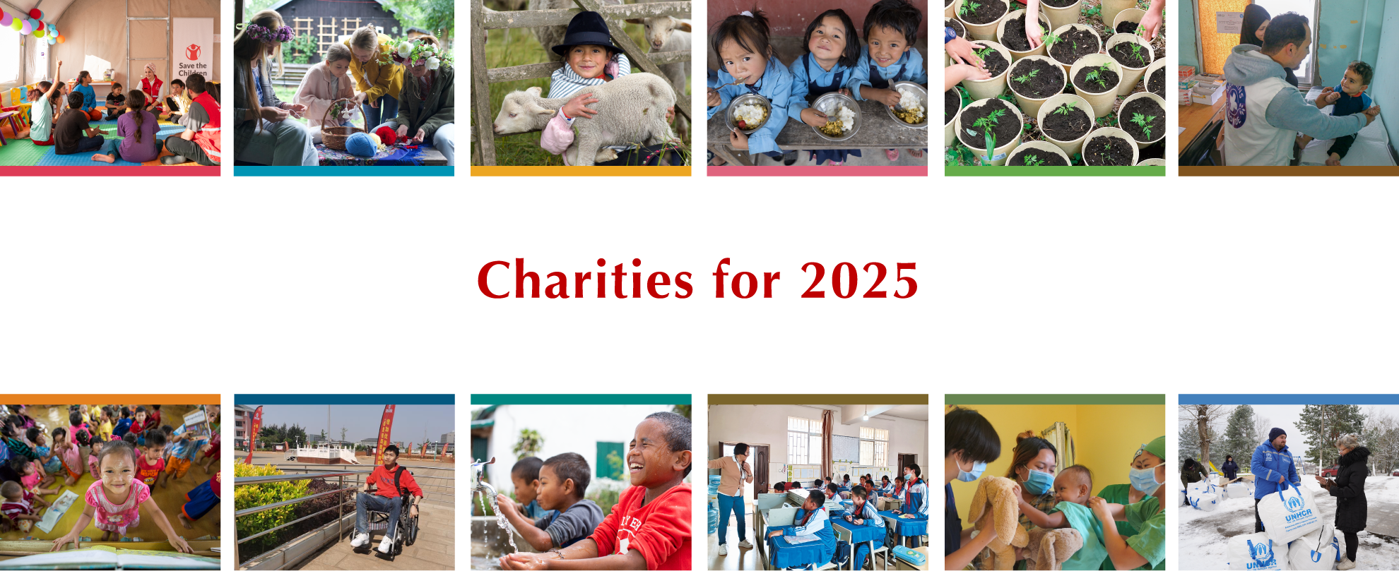 charities for 2025 CN